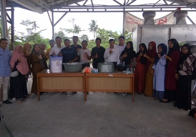 Pelatihan pembuatan tepung keladi ungu di BPPSI Pekanbaru dengan 10 orang peserta dari petani keladi Kabupaten Rokan Hilir.