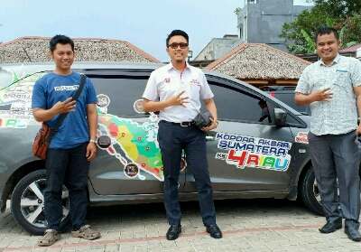Kopdar Sumatera IV komunitas pengguna Honda Mobilio.