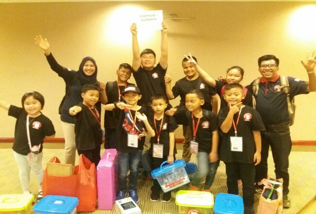 Team Robotclub Sumatera.
