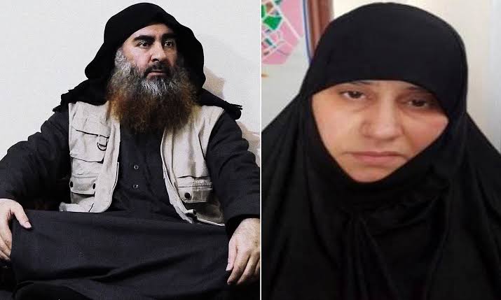 Abu Bakr al-Baghdadi dan istrinya Asma Fawzi Muhammad Al-Qubaysi