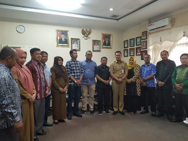Komisi B DPRD Kuansing kunker ke Dinas ESDM Provinsi Riau.