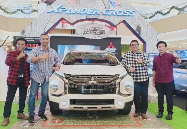 Launching Xpander Cross di Living World, Kamis (28/11/2019) oleh tiga dealer di Pekanbaru Suka Fajar, PT DIPO Internasional Pahala Otomotif dan Nusantara Berlian Motor 