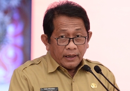 Sekretaris Daerah Provinsi (Sekda) Provinsi Riau, Yan Prana Jaya