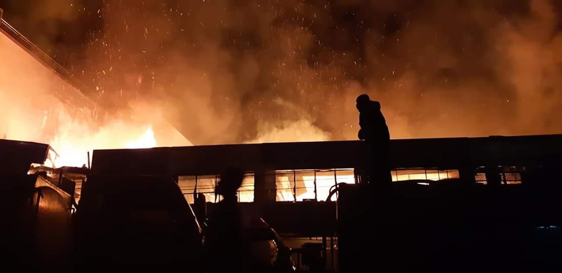 Kebakaran di Dumai