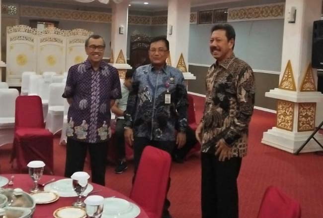 Rapat koordinasi  Satgas Siaga Darurat Penanggulangan Bencana Karhutla Riau Tahun 2019 di Balai Pauh Janggi, Pekanbaru.