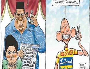 Halloriau Beragam Karikatur Presiden Ri Koran Asing Kartun Gambar Indonesia