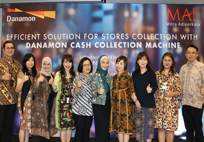 Solusi Danamon Cash Collection Machine dapat memenuhi solusi keuangan bagi nasabah korporasi