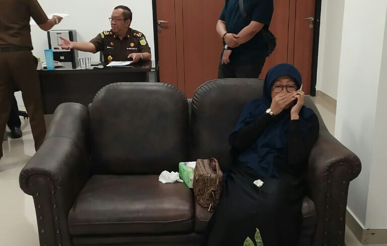 Terpidana korupsi tiket Garuda Indonesia yang berhasil ditangkap.