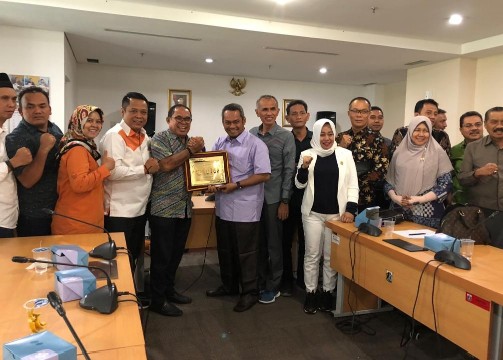 DPRD Kota Pekanbaru kunjungi DPRD DKI Jakarta pada Rabu (16/10/2019).