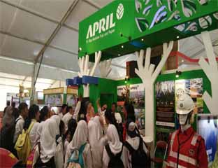 Stand PT Riau Andalan Pulp and Paper