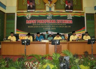 Rapat Paripurna HUT ke-19 Kabupaten Pelalawan