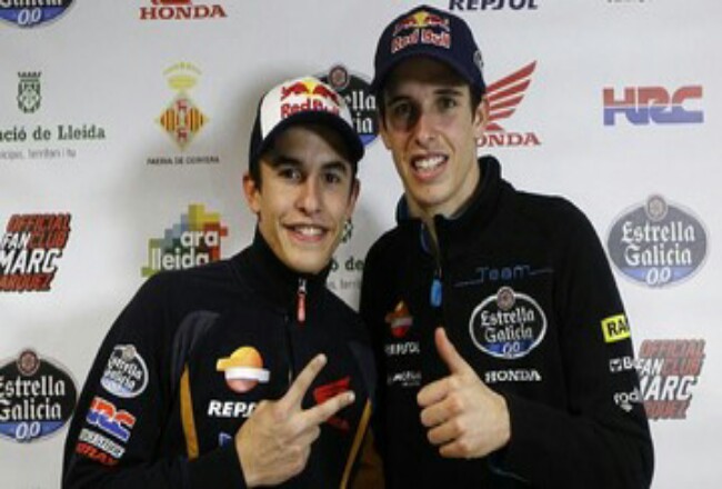 Alex Marquez bergabung bersama sang kakak, Marc Marquez, di tim Honda. Fofo: CNNIndonesia