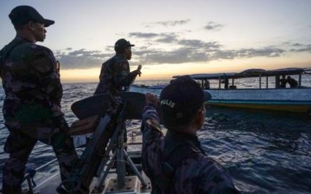 Patroli keamanan Filipina di sekitar perairan Mindanao. FOTO: Getty