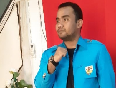 Zikrullah, Ketua Pengurus Kecamatan (PK) Komite Nasional Pemuda Indonesia (KNPI) Rumbai Pesisir (Rumpes).