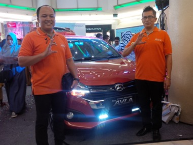 Launching New Astra Daihatsu Ayla di Mal Ciputra, Pekanbaru akhir pekan lalu