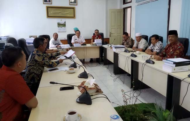  Sharing informasi pembahasan APBD 2020 dengan Anggota Banggar DPRD Kabupaten Sarolangun Jambi.