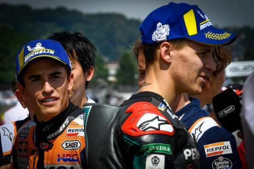 Marc Marquez, tampil menjanjikan di sesi kualifikasi MotoGP Jerman 