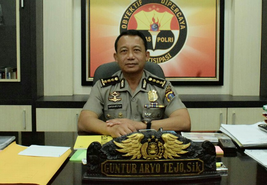 Kabid Humas Polda Riau, AKBP Guntur Aryo Tejo.