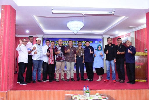  PWI Kabupaten Bengkalis menggelar Uji Kompetensi Wartawan Angkatan XIII dan XIV, Jumat, 29 November 2019, di ruang pertemuan Hotel Surya Bengkalis.