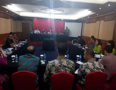 Pembukaan pra audit berlangsung di Hotel Furaya, yang diikuti 13 hotel di Pekanbaru.