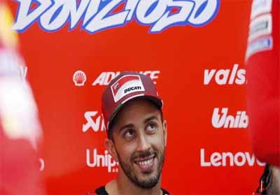 Dovizioso Tercepat, Marquez Keempat di FP3 MotoGP Jepang Andrea Dovizioso jadi yang tercepat di latihan bebas ketiga MotoGP Jepang. Foto : CnnIndonesia