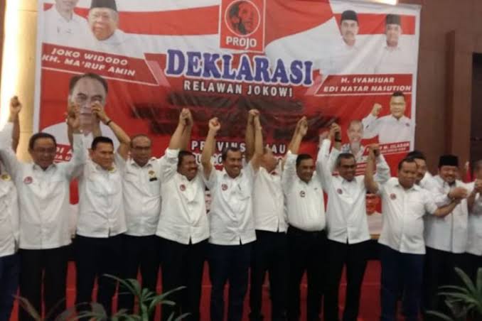 Deklarasi Kepala Daerah di Riau dukung Jokowi-Amin.