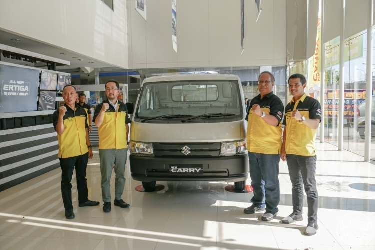 Launching Suzuki New Carry pick up beberapa waktu lalu di Pekanbaru
