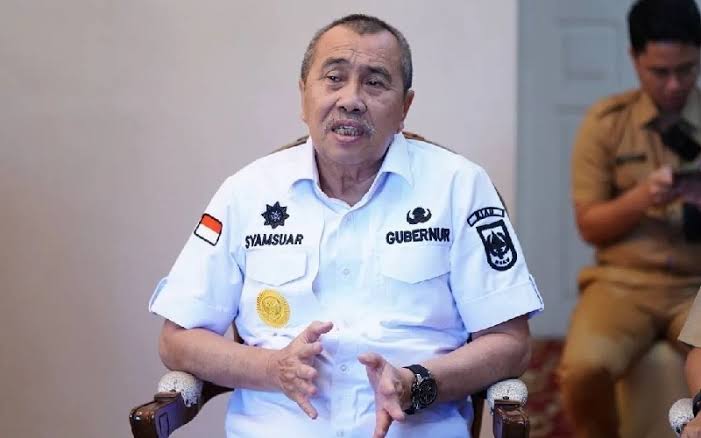 Gubernur Riau Syamsuar.(foto: int)