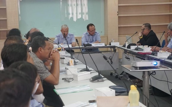 Konvensi Standar Kompetensi Kerja Nasional Indonesia (SKKNI) Bidang Produksi Pakan Ikan di Gedung Mina Bahari III, Ruang  Cakalang,