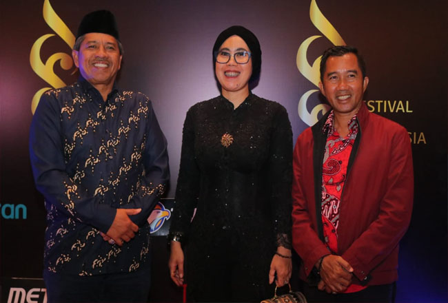 Bupati Siak Alfedri menghadiri Malam Anugerah Festival Film Indonesia (FFI) 2019