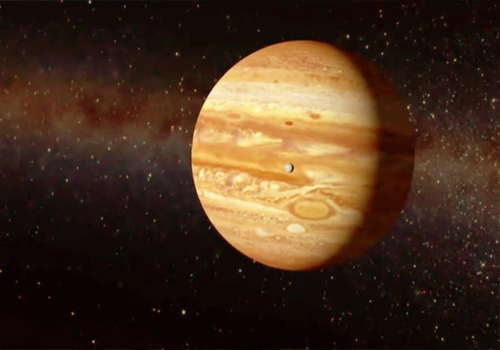 Jupiter akan terlihat dari Bumi