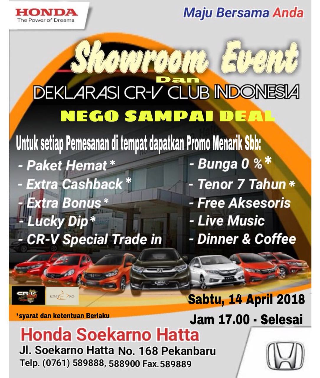 Promo showroom event HSH