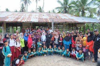 MPI Inhil Kunjungi SD 003 Desa Tanjung Lajau