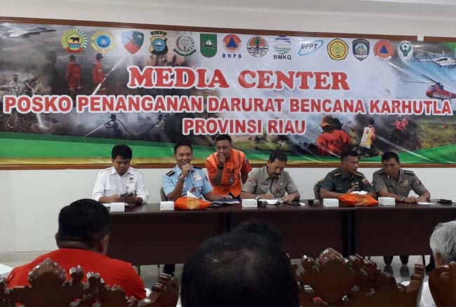 Rapat Koordinasi (Rakor) kebakaran hutan dan lahan (Karhutla) Provinsi Riau Tahun 2020