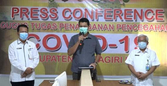 Ketua Tim Medis Gugus Tugas Penanganan Covid-19 Kabupaten Indragiri Hilir dr Aleksis