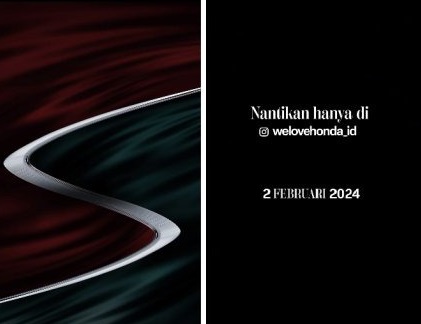 Honda merilis teaser motor dengan logo "S"