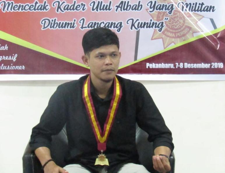 Ketua Umum Himpunan Mahasiswa Persatuan Islam (Hima Persis) Provinsi Riau, Firdaus Efendi