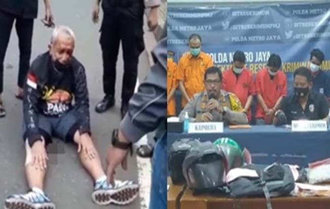  Pelaku begal sepeda Marinir TNI AL ditangkap.