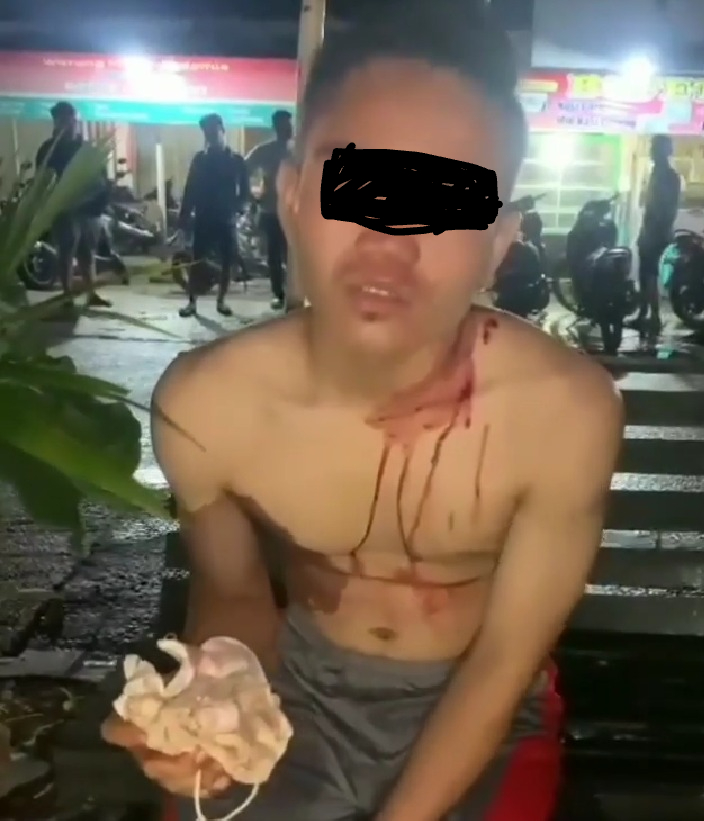 Si pencuri celana dalam yang tertangkap di Pekanbaru, RR. (Ist)