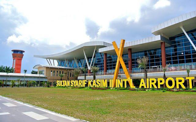 Bandara SSK II Pekanbaru.(foto: int)