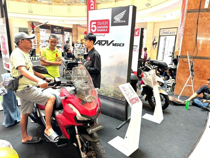 Masyarakat antusias hadiri Honda At Family Day di Mall Ska Pekanbaru (foto/int)