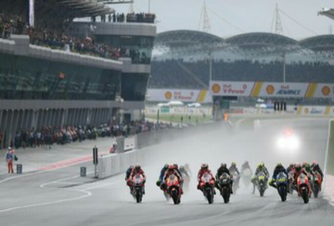 Ilustrasi balapan MotoGP