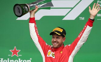 Sebastian Vettel juara GP Kanada dan kembali pimpin klasemen F1 2018. FOTO: REUTERS/Carlo Allegri