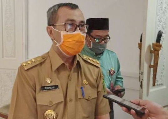 Gubernur Riau Syamsuar.