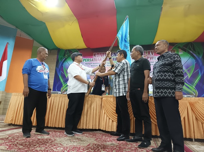 Zulmansyah Sekedang terpilih secara aklamasi sebagai Ketua PWI Provinsi Riau masa bakti 2022-2027, dalam Konferprov XV PWI Riau.