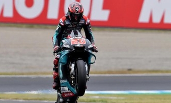 Fabio Quartararo pole position di MotoGP Malaysia. FOTO: AFP 