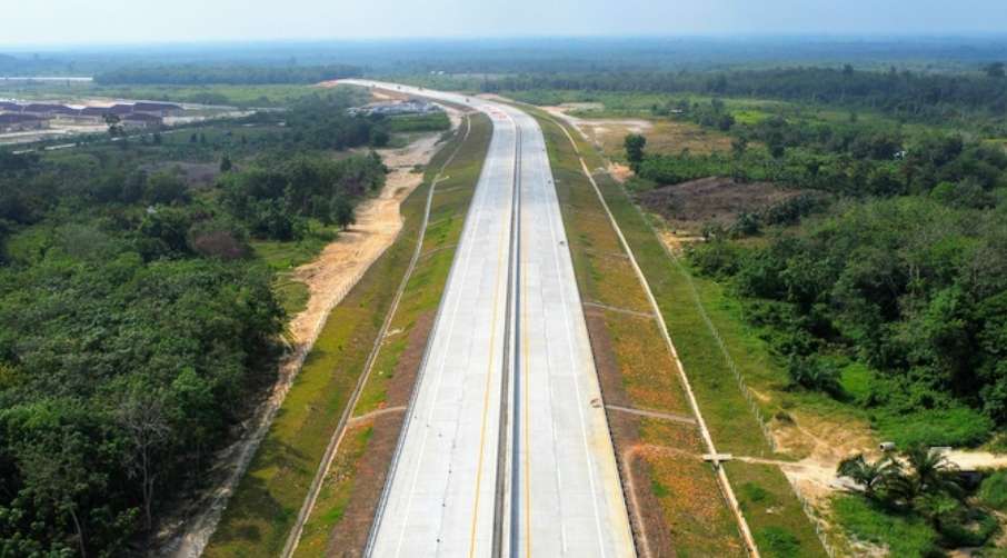 Ilustrasi proyek Jalan Tol Dumai-Rantau Prapat dicoret dari daftar PSN 2024 (foto/int)