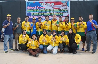 Kontingen Pekanbaru raih medali di Cabor Tenis Meja Porprov X Riau (foto/int)