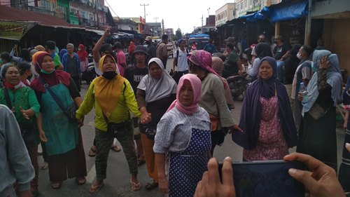 Pedangan Pasar Agus Salim, Pekanbaru