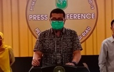 Juru Bicara Pemerintah Provinsi Riau untuk Penanganan wabah Virus Corona, dr Indra Yovi.
